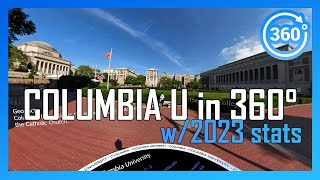 [2023] COLUMBIA UNIVERSITY in 360° - walking/driving campus tour