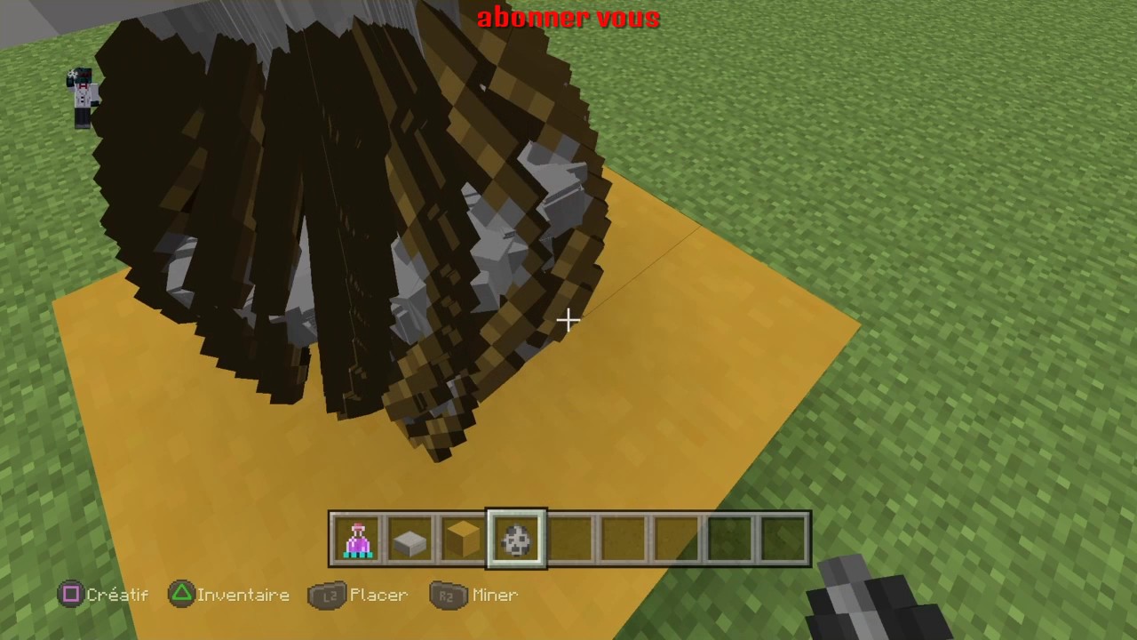 Comment faire une mitrailleuse dans minecraft PS3/PS4 - YouTube