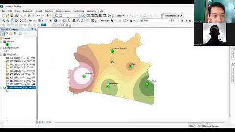 Metode INTERPOLASI pada ArcGis (Thiessen, IDW, Kriging, Spline)