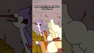 Benson has to stop yelling