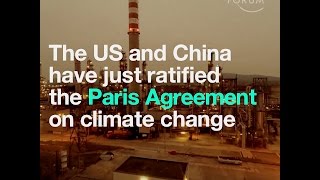 The US and China have just ratified the Paris Agreement on Climate Change   But, what is the Agreeme