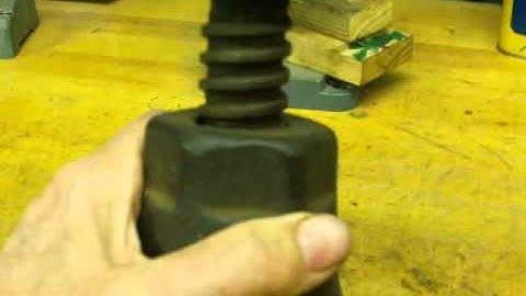 MACHINE SHOP TIPS #8 Types of Threads part A tubalcain