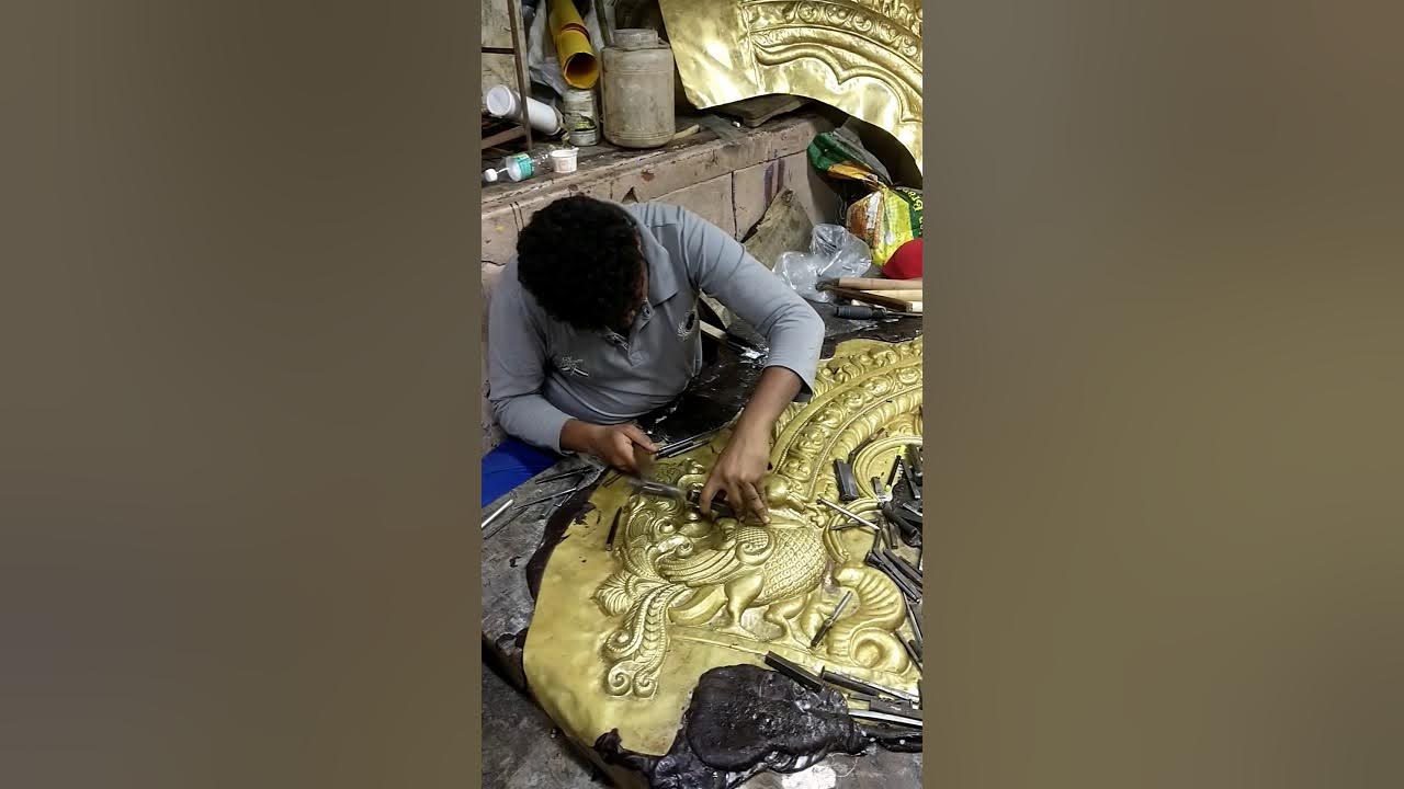 Brass sheet embossing work 9535351445 YouTube