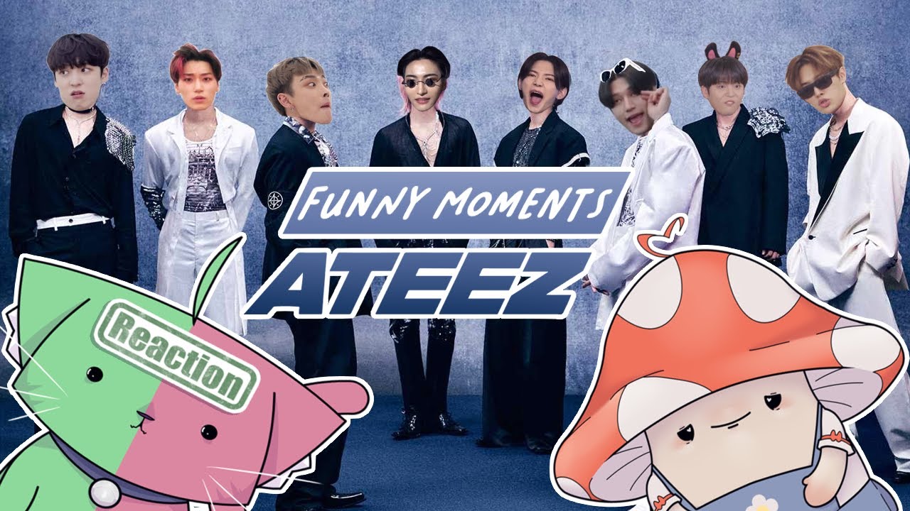 Reacting to ATEEZ Funny Moments!!
