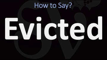 How to Pronounce Evicted? (CORRECTLY)