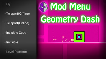 GeometryDash Mod Menu 2.11(Teleport Hack, Invisible hack and more)Android(Lua Script - GameGuardian)