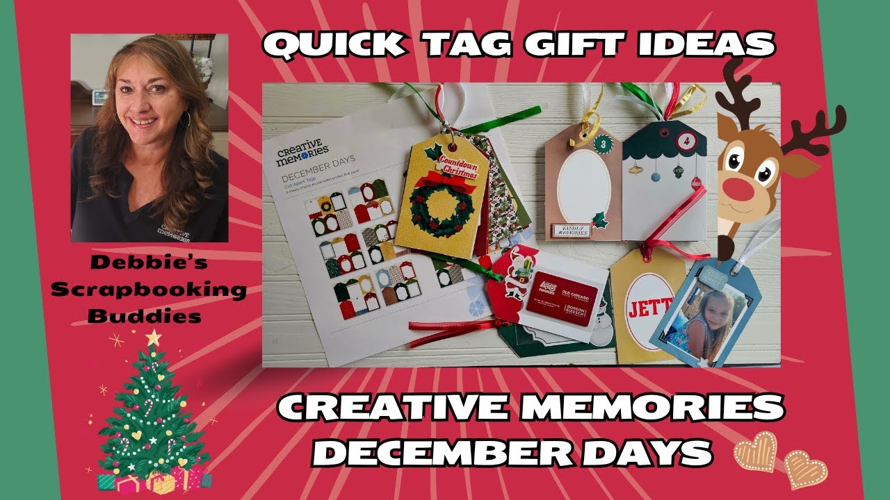 Идеи подарков с бирками — декабрьские дни