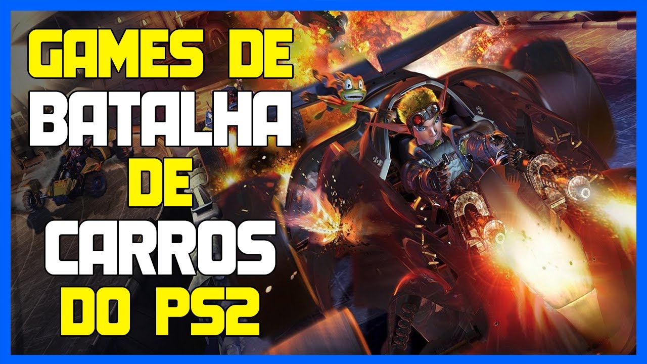 MELHORES JOGOS DE BATALHA DE CARROS/VEÍCULOS DE PS2 l KZK Gameplay 