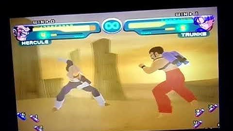 Dragon Ball Z Budokai(Gamecube)-Hercule vs Trunks III