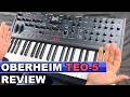 OBERHEIM TEO-5 - Synth Review, Sounds &amp; Demo | Modern Oberheim Sound In A Compact Format