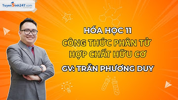Công thức phân tử hợp chất hữu cơ | Hóa học 11 - Chân trời sáng tạo | Thầy Trần Phương Duy