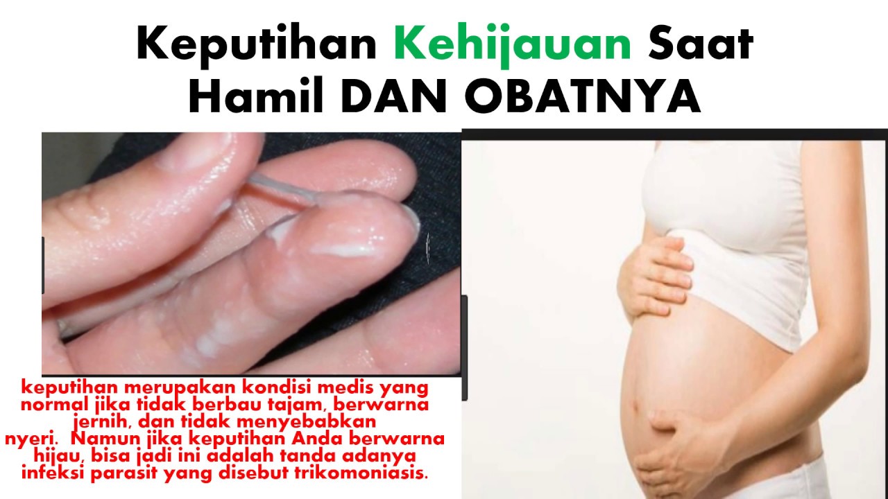 Muda Hamil Keputihan Saat Kental