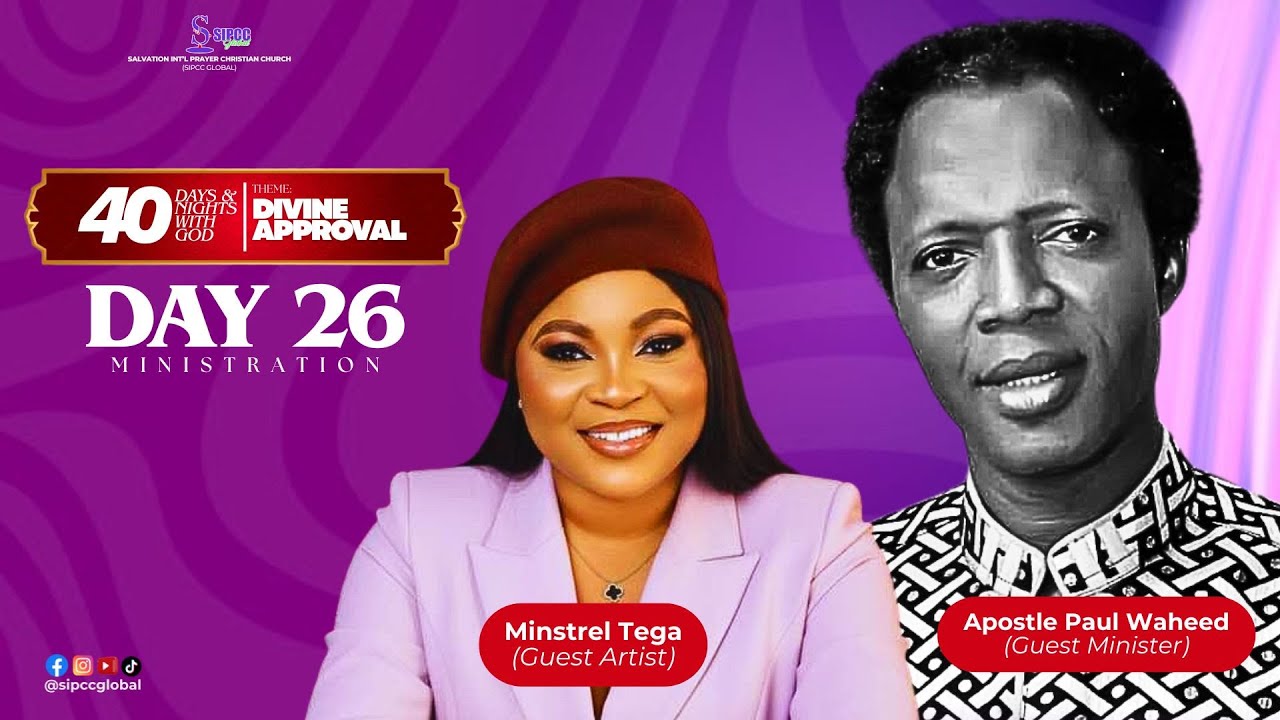 40 DAYS AND NIGHTS WITH GOD (DAY 26) || APOSTLE PAUL WAHEED || 30TH ...