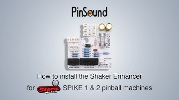 How to install the Shaker Enhancer for Stern SPIKE 1 & 2