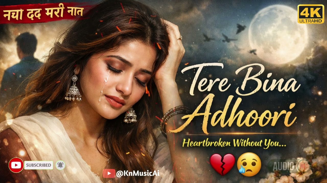 Tere Bina Adhoori 💔 | Female Sufi Version | New Heart Touching Song 2026