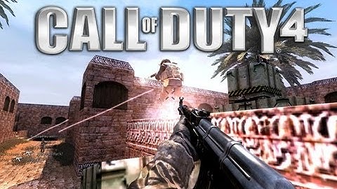 CoD4 - dust2 Gameplay