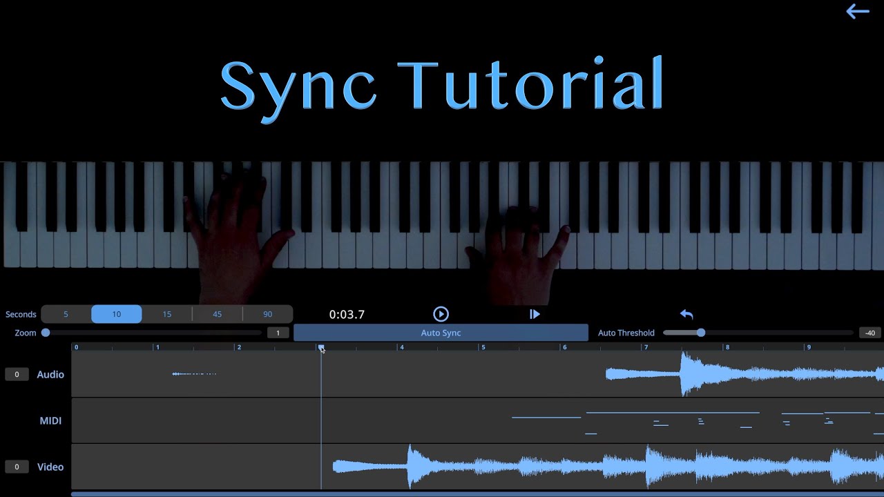 Sync Tutorial - SeeMusic App