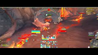 HDR ruined footage - Dragonflight combat text ui test