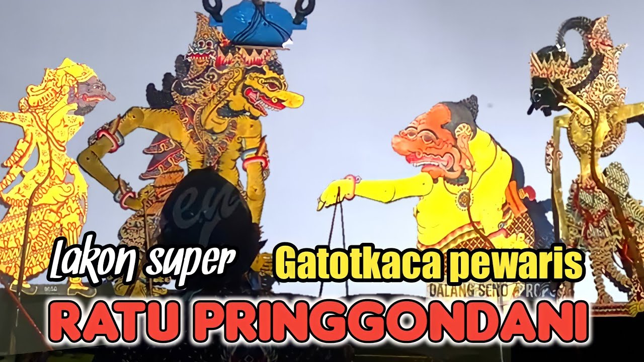 Lakon terbaik !! Perjalanan gatotkoco dadi ratu ning pringgondani, Ki seno nugroho