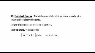 Electrical Energy | DC Circuits | Basic Electrical Engineering | Rough Book