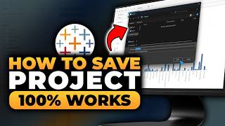 How To Save Tableau Project (𝟮𝟬𝟮𝟲) | 100% WORKS | NO Yapping, To The Point! | FAST & EASY