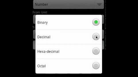 All the units in an easy to use app - Units Of Measurement Android App Video