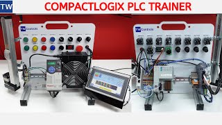 Compactlogix PLC Trainer for Studio 5000. Learn PLCs Fast & Easily!