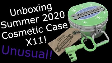 Unboxing 11 Summer 2020 Cosmetic Case (Unusual unboxed) [TF2]