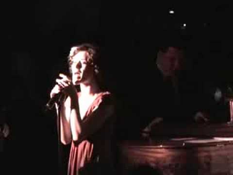 Rebecca sings Billie Holiday at jazz club