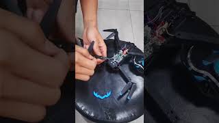 X6 Pro Drone Propeller Motor Gear Demonstration Video