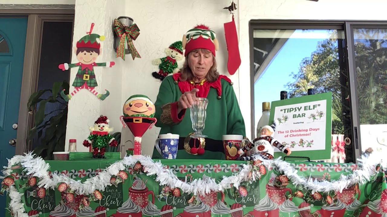 Tipsy Elf Bar! Hot Chocolate Adult Options!