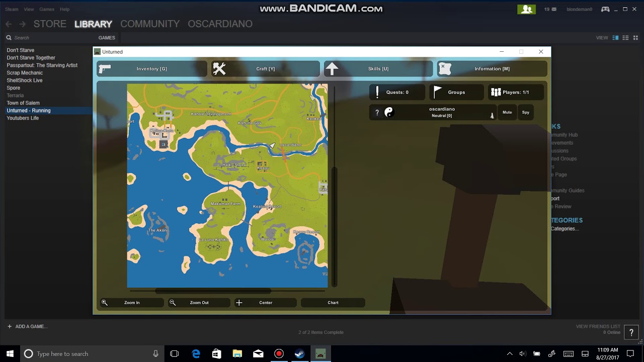 Unturned Gameplay 2 DIVING OFF A CLIFF!? YouTube