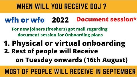 When will accenture send joining letter 2022 || How to fill documents on countdown portal || 2022