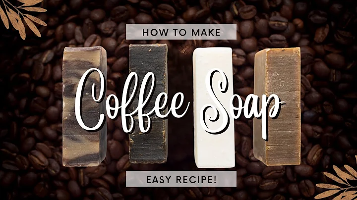 Cold Process Coffee Butter Soap with Recipe | Coffee Soap Science