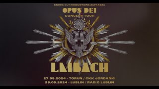 Laibach - Opus Dei / Leben heißt Leben - Live in Lublin, Poland 28.05.2024