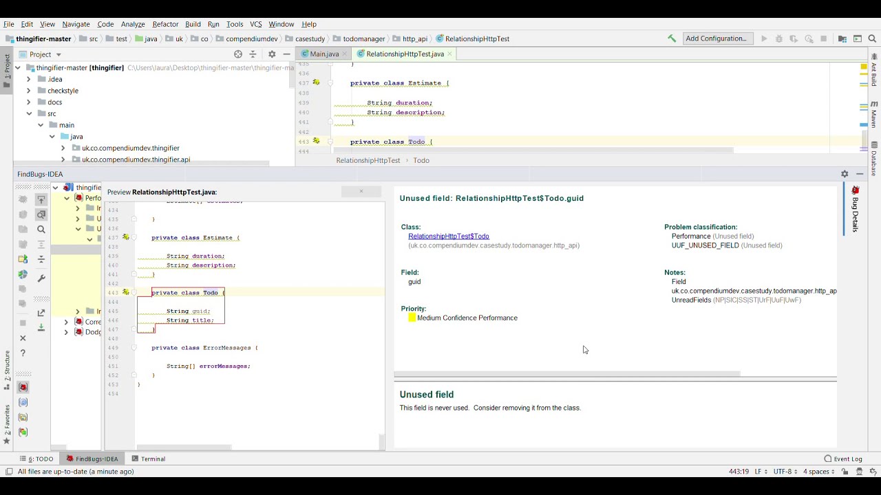 Herramienta findbugs an lisis est tico de c digo java youtube