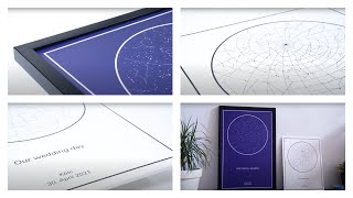 Personalized Star Map | BESTCANVAS.ca