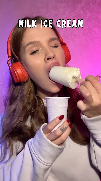 I made MILK ice cream 🍦 What flavor should I make next?