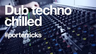 Dub techno Porter Ricks inspired mixer jam Roland TR-909 SH-101 JV-1080