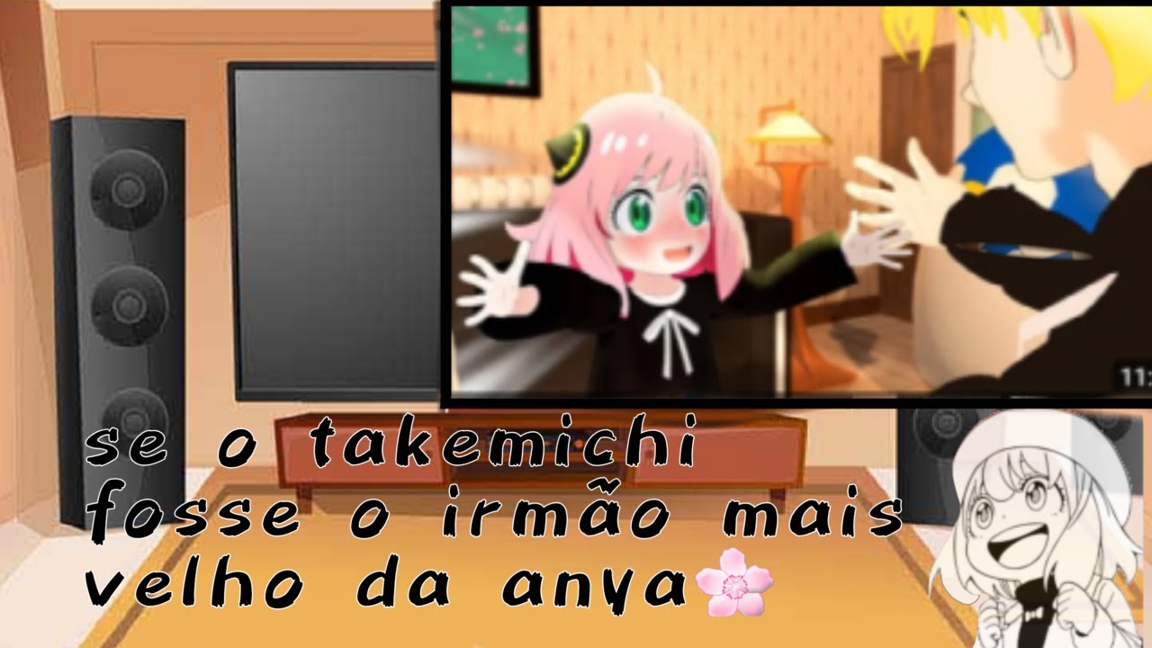 react se o takemichi fosse o irmão mais velho da anya 🇧🇷