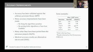FSW 2022: Standard Compliant & Pre-Qualified Mathematical Library - Andoni Arregui