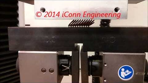 iConn Engineering Canted coil spring compression