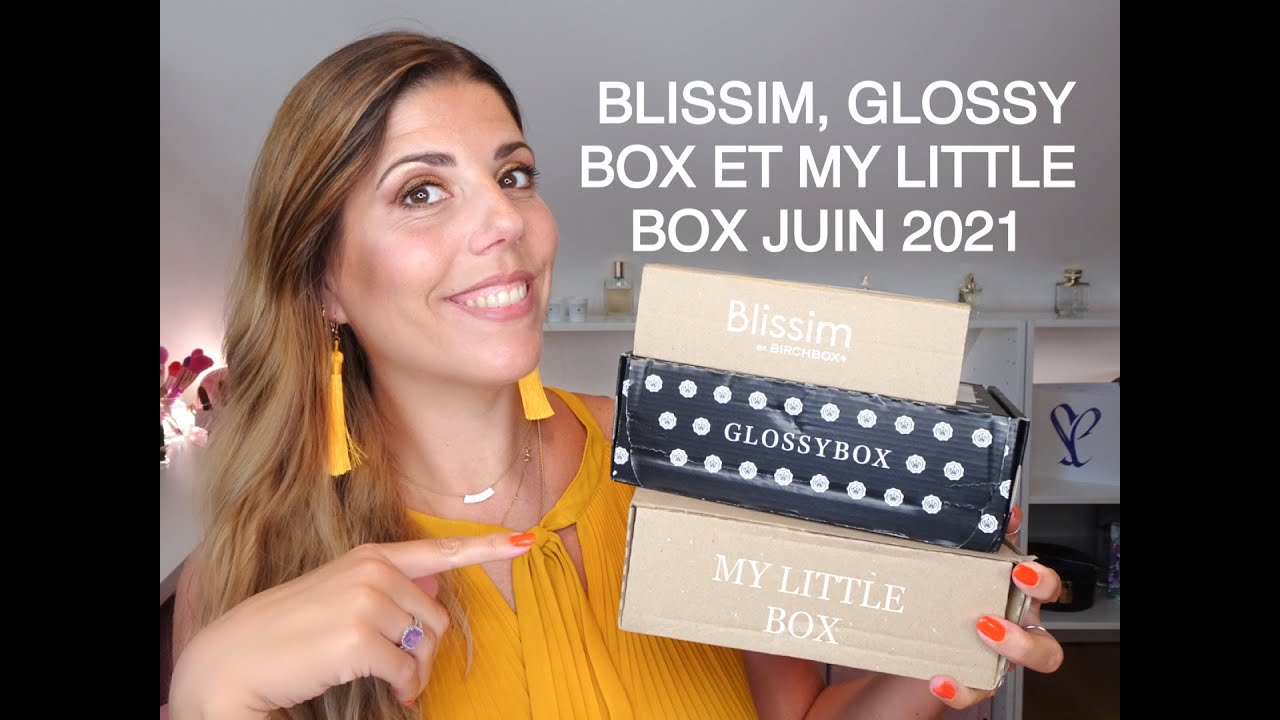 BOX BLISSIM, GLOSSYBOX ET MY LITLLE BOX Juin 2021 (video BONUS)