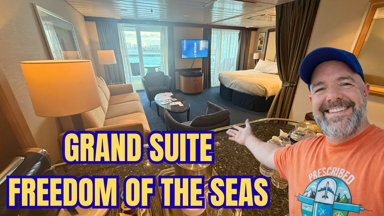Royal Caribbean Freedom of the Seas Grand Suite 1552 Full Tour | Space, Perks & Balcony Views