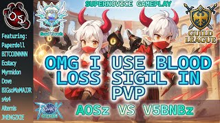 SUNO POV - OMG I USE MAZE+FATE IN GUILDLEAGUE AOSz vs V5BNBz - CRAZY - RAGNAROK ORIGIN GLOBAL