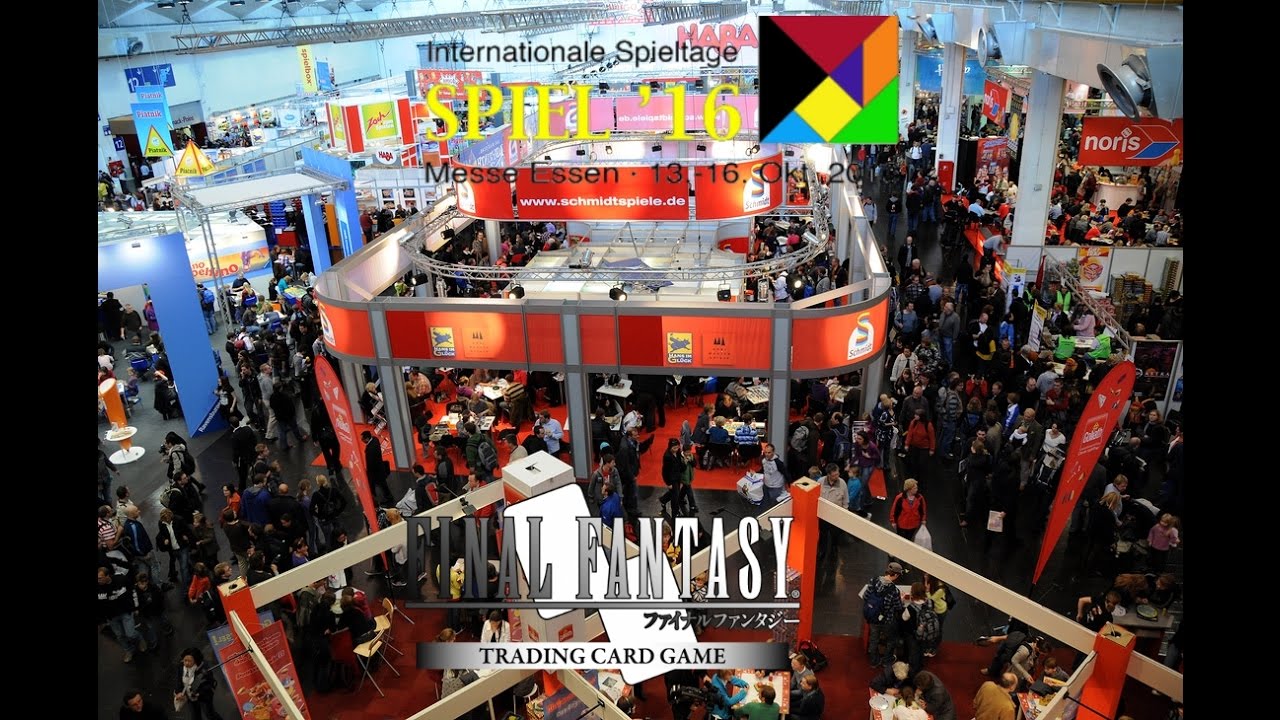 Spielemesse 16 Final Fantasy Tcg Unboxing Youtube