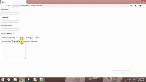 37:-Drop Down list in html in hindi || Select tag in html in hindi