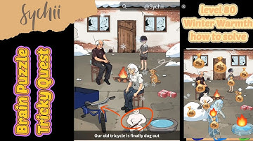 Level 80: Brain Puzzle Tricky Quest: Winter warmth. how to solve #brainpuzzle #easypuzzles