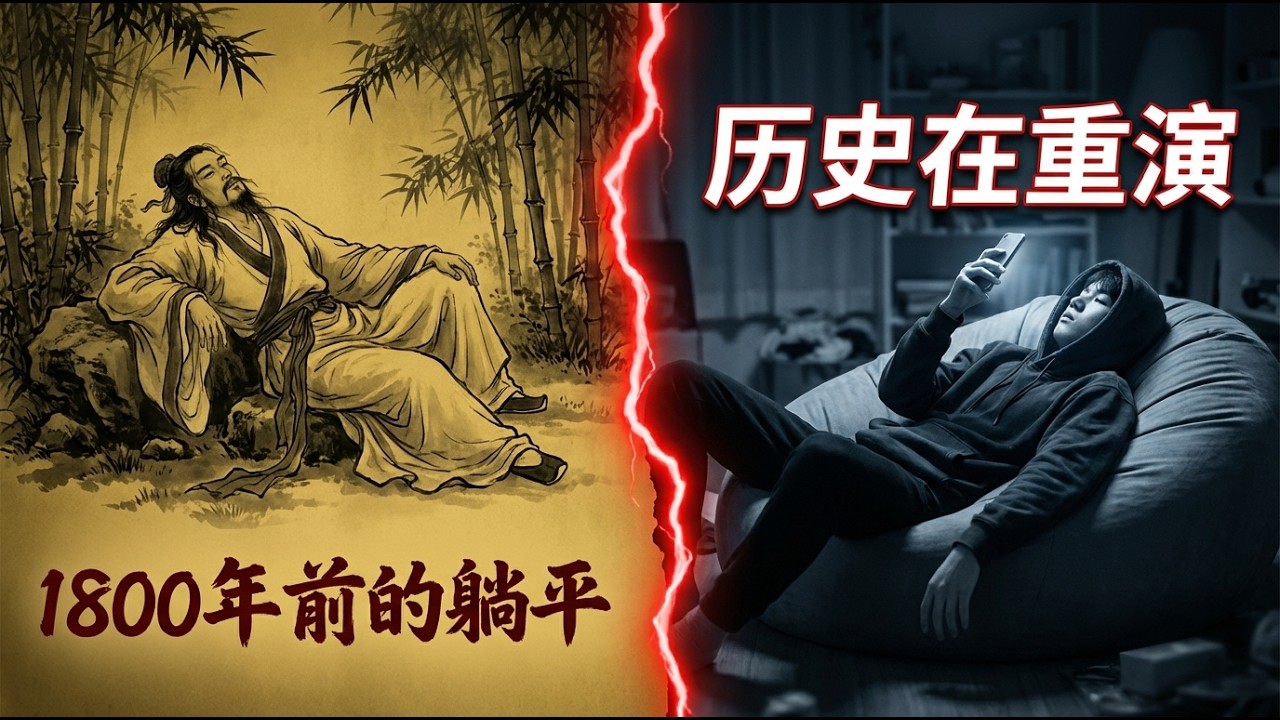 历史惊人相似！当努力失去意义，最聪明的人为何选择“摆烂”与疯癫？从魏晋五石散到现代短视频 #深度解析 #阶层固化 #社会观察