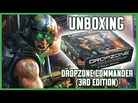 Unboxing the Dropzone Commander 3rd Edition Starter Set